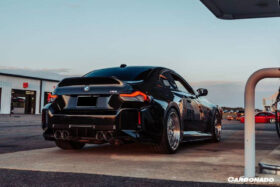 DarwinPRO 2021-UP BMW M2 G87 OD-R Style Dry Carbon Fiber Rear Diffuser Lip - image 2