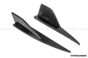 DarwinPRO 2021-UP BMW M2 G87 OD Style Dry Carbon Fiber Rear Bumper Splitter Winglets - image 10
