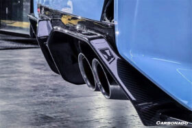 DarwinPRO 2021-UP BMW M2 G87 OD-C Style Dry Carbon Fiber Rear Lip Diffuser - image 6