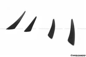 DarwinPRO 2014-2021 BMW 2 Series F22 F23 EXOT Style Front Canards (M-Tech Only) - image 4
