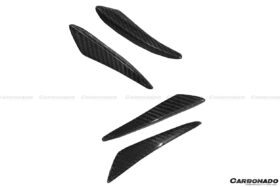 DarwinPRO 2014-2021 BMW 2 Series F22 F23 EXOT Style Front Canards (M-Tech Only) - image 5