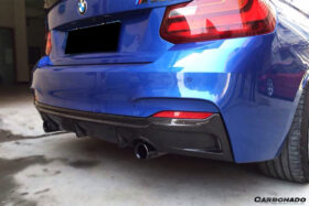 DarwinPRO 2014-2021 BMW 2 Series F22 & F23 EXOT Style Rear Lip (M-Tech Only) - image 2