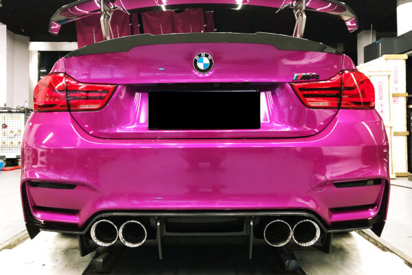 DarwinPRO 2014-2020 BMW M3 F80 & M4 F82 SM Style Carbon Fiber Rear Diffuser and Lip