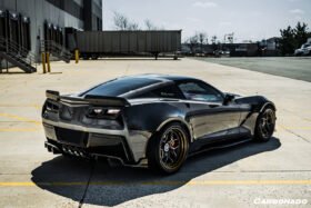 DarwinPRO 2013-2019 Corvette C7 Z51 Z06 Grandsport Carbon Fiber Trunk Spoiler - image 5
