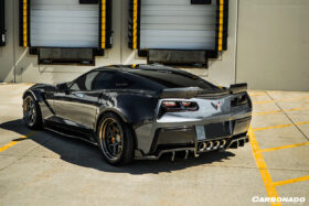 DarwinPRO 2013-2019 Corvette C7 Z51 Z06 Grandsport Carbon Fiber Trunk Spoiler - image 7