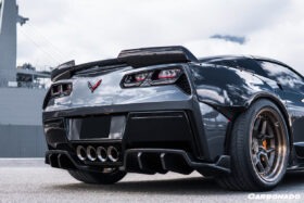 DarwinPRO 2013-2019 Corvette C7 Z51 Z06 Grandsport Carbon Fiber Trunk Spoiler - image 3
