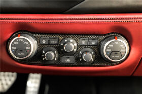 DarwinPro Aerodynamics DarwinPRO Dry Carbon Fiber AC Control Panel Cover Fits 488, Pista for Ferrari 488