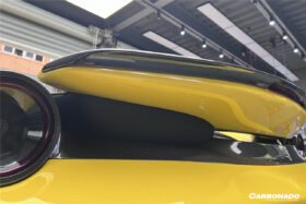DarwinPRO 2018-2022 Ferrari 488 PISTA NV Style Carbon Fiber Trunk Spoiler Wing - image 7