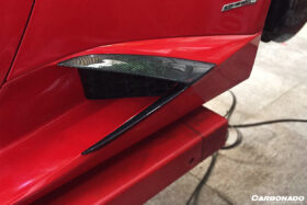 DarwinPRO 2015-2019 Lamborghini Huracan LP610 LP580 RZS Style Side Skirts Vent Canards - image 4