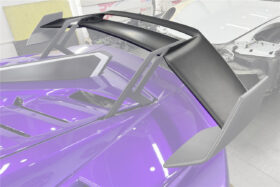 DarwinPRO 2021-2024 Lamborghini Huracan STO Dry Carbon Fiber Trunk Spoiler Wing Plate - image 1