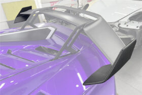 DarwinPRO 2021-2024 Lamborghini Huracan STO Dry Carbon Fiber Trunk Spoiler Side Winglets - image 1