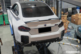 DarwinPRO 2021-UP BMW M2 G87 OD-B Style Dry Carbon Fiber Trunk Spoiler - image 6