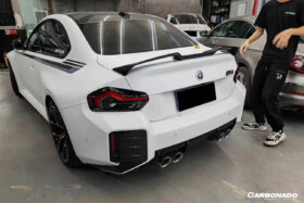 DarwinPRO 2021-UP BMW M2 G87 OD-B Style Dry Carbon Fiber Trunk Spoiler - image 5