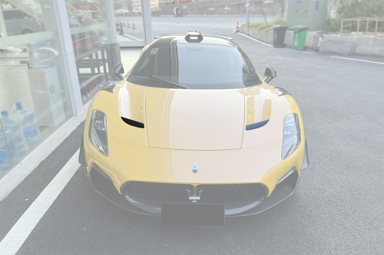 DarwinPRO 2020-UP Maserati MC20 MCPura NVT Style Dry Carbon Fiber Fender Vents