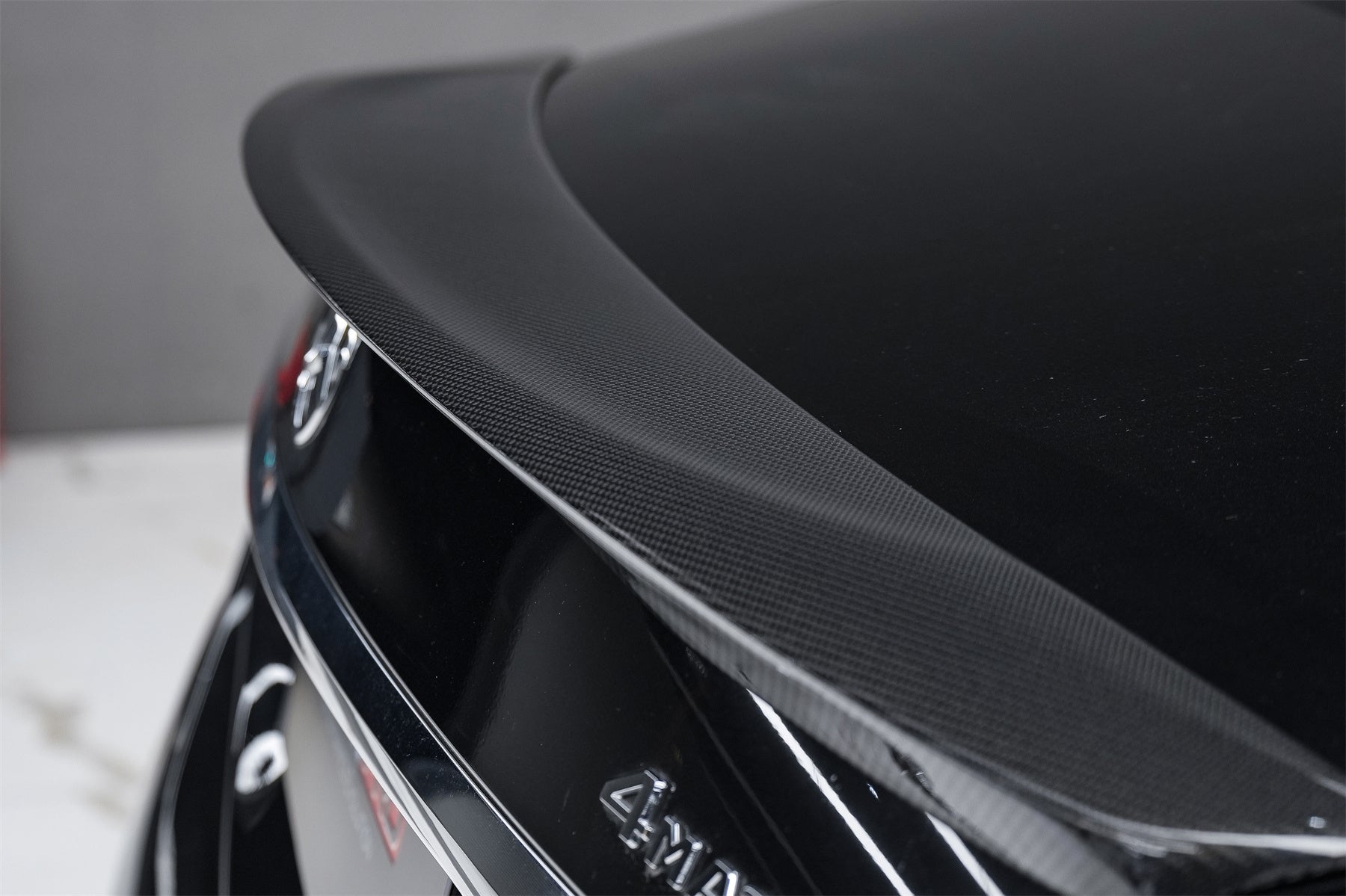 DarwinPRO 2014-2020 Mercedes Benz S Class W222 Sedan RT Style Carbon Fiber Trunk Spoiler | Fits S450, S550, S560, S63AMG, S65AMG