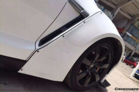 DarwinPRO 2008-2016 Nissan GTR R35 CBA DBA DE Style Wide Fender Flares - image 4