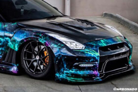 DarwinPro Aerodynamics DarwinPRO GTR R35 DBA VA Style Front Bumper - Image 5