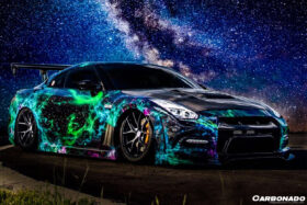 DarwinPro Aerodynamics DarwinPRO GTR R35 DBA VA Style Front Bumper - Image 6
