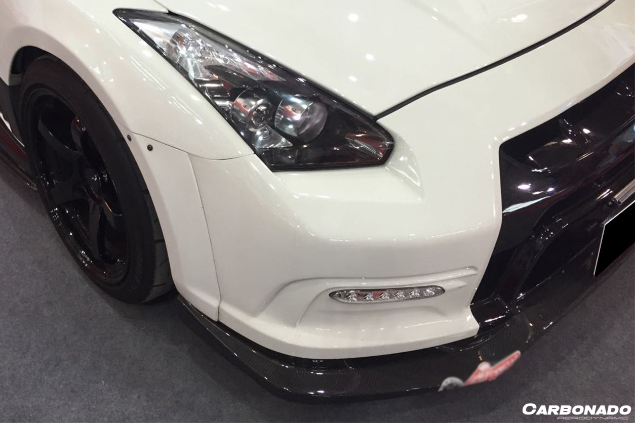 DarwinPro Aerodynamics DarwinPRO GTR R35 DBA VA Style Front Bumper - Image 2