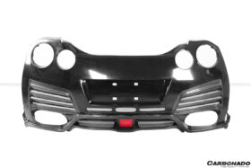 DarwinPro Aerodynamics DarwinPRO GTR R35 DBA EBA VA Style Rear Bumper With Diffuser Undertray and LED Light - Image 9