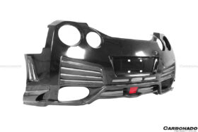 DarwinPro Aerodynamics DarwinPRO GTR R35 DBA EBA VA Style Rear Bumper With Diffuser Undertray and LED Light - Image 10