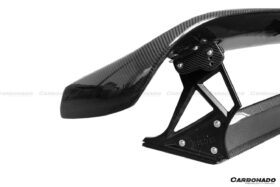 DarwinPRO 2012-2016 Porsche 981 Boxster TA Style Carbon Fiber Trunk Spoiler Wing - image 9