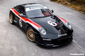 DarwinPRO 2009-2012 Porsche 911 997.2 Carrera S 4S EM Style Front Lip - image 7