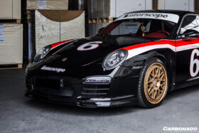 DarwinPRO 2009-2012 Porsche 911 997.2 Carrera S 4S EM Style Front Lip - image 2