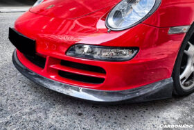 DarwinPRO 2005-2008 Porsche 911 997.1 Carrera | S | 4S Carbon Fiber Front Lip - Carbonado (TA) - image 5