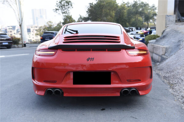 DarwinPRO 2012-2015 Porsche 911 991.1 2C Convert GT3 Style Rear Bumper (For Quad-Exhaust) | Fits Carrera, Carrera S
