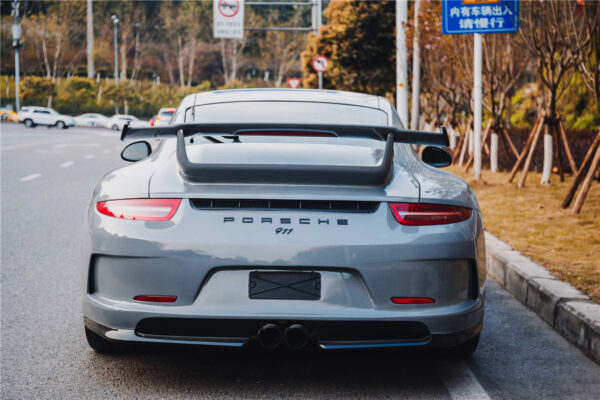 DarwinPRO 2012-2015 Porsche 911 991.1 2C GT3 Style Rear Bumper (For Mid-Exhaust) | Fits Carrera, Carrera S