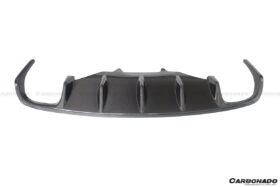 DarwinPRO 2014-2019 Porsche Macan BS Style Carbon Fiber Rear Diffuser - image 9