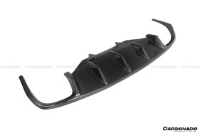 DarwinPRO 2014-2019 Porsche Macan BS Style Carbon Fiber Rear Diffuser - image 10