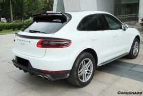 DarwinPRO 2014-2019 Porsche Macan BS Style Carbon Fiber Roof Spoiler - image 5