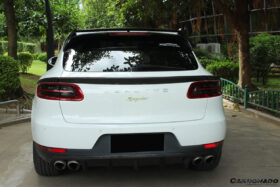 DarwinPRO 2014-2019 Porshe Macan BS Style Carbon Fiber Rear Decklid Spoiler - image 4