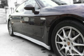 DarwinPRO 2013-2016 Porsche Panamera 970.2 ARN Style Carbon Fiber Side Skirts - image 2