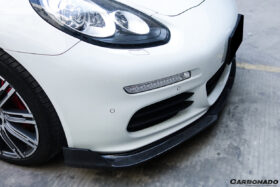 DarwinPRO 2013-2016 Porsche Panamera 970.2 BS-Sport Style Carbon Fiber Front Lip - image 8