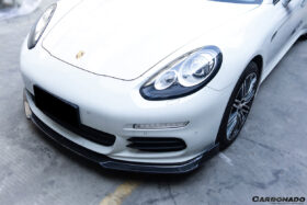 DarwinPRO 2013-2016 Porsche Panamera 970.2 BS-Sport Style Carbon Fiber Front Lip - image 9