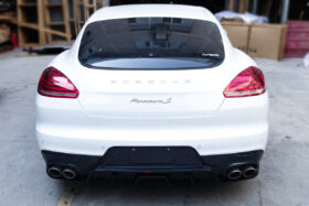 DarwinPRO 2013-2016 Porsche Panamera 970.2 BS-Sport Style Carbon Fiber Rear Diffuser - image 5