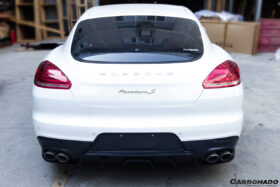 DarwinPRO 2013-2016 Porsche Panamera 970.2 BS-Sport Style Carbon Fiber Rear Diffuser - image 6