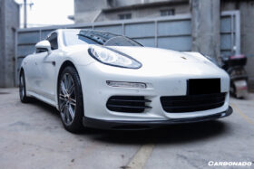 DarwinPRO 2013-2016 Porsche Panamera 970.2 GMT Style Carbon Fiber Front Lip - image 3