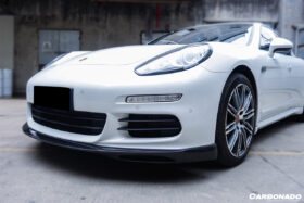 DarwinPRO 2013-2016 Porsche Panamera 970.2 GMT Style Carbon Fiber Front Lip - image 5