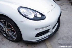 DarwinPRO 2013-2016 Porsche Panamera 970.2 GMT Style Carbon Fiber Front Lip - image 6