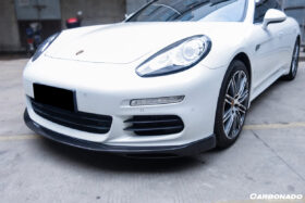 DarwinPRO 2013-2016 Porsche Panamera 970.2 GMT Style Carbon Fiber Front Lip - image 7
