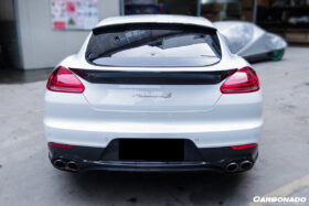 DarwinPRO 2013-2016 Porsche Panamera 970.2 TAS Style Carbon Fiber Roof Spoiler - image 4