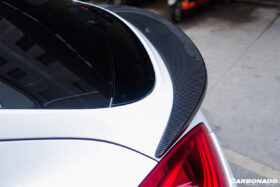DarwinPRO 2013-2016 Porsche Panamera 970.2 TAS Style Carbon Fiber Trunk Spoiler - image 3