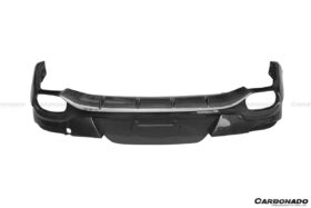 DarwinPRO 2013-2016 Porsche Panamera 970.2 GMT Style Carbon Fiber Rear Diffuser - image 9