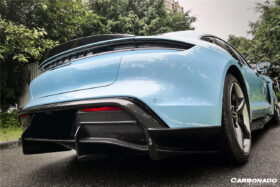 DarwinPRO 2020-2024 Porsche Taycan Sedan OD Style Trunk Spoiler | Fits 4, 4S, GTS, Turbo, Turbo S - image 3