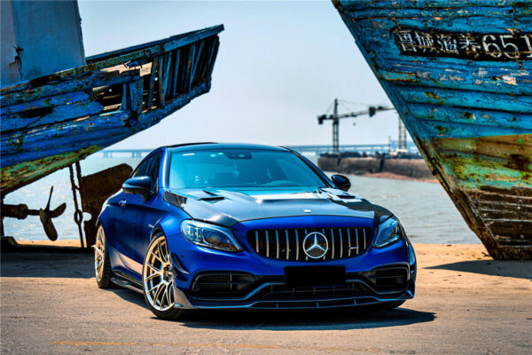 DarwinPRO 2015-2021 Mercedes Benz W205 C63 & S AMG Coupe BR Style Front Lip