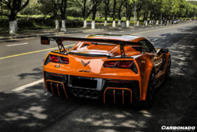 DarwinPRO 2013-2019 Corvette C7 Z51 Z06 Grandsport AR Style Carbon Fiber Trunk Wing Spoiler - image 2
